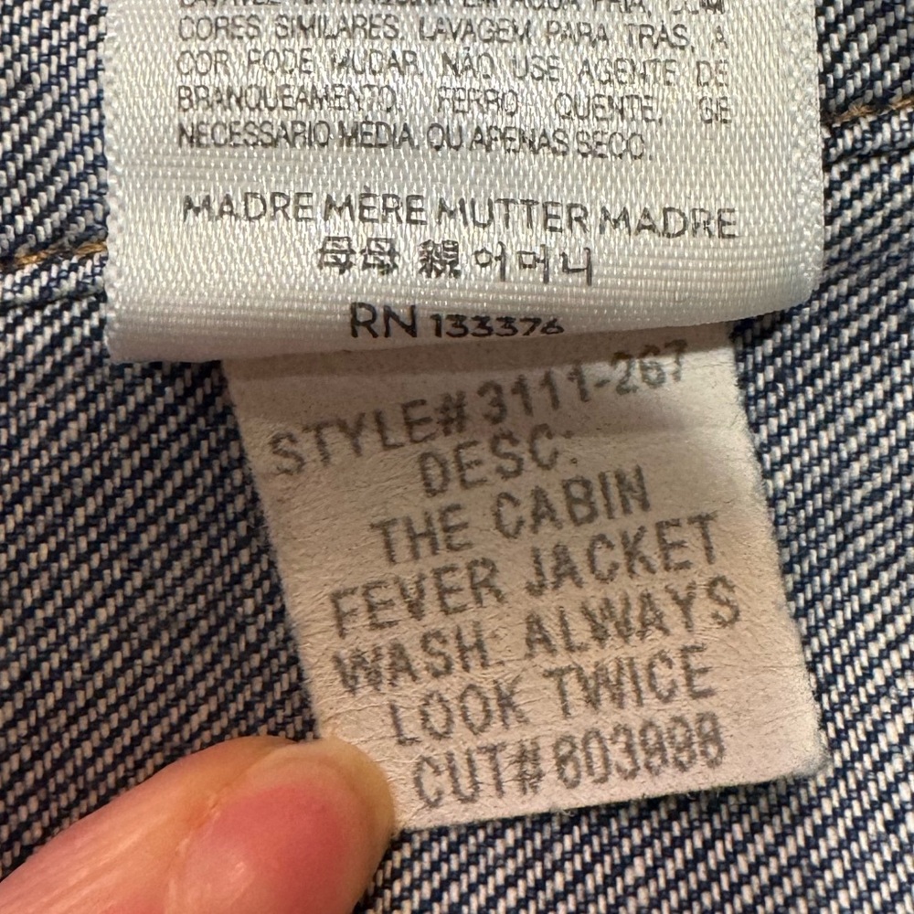 MOTHER Cabin Fever Denim & Sherpa Jacket - Picture 12 of 12